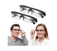 Adjustable Focus Glasses Dial Vision Near And Far Sight, Hd Zoom Adjustable Degree Reading Glasses, Distance Reading Glasses for Men Ladies Elderly