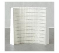 Adjustable Foldable Kraft Paper Room Divider Screen - Privacy Partition Wall For Home Office, Bedroom, Living Room, Studio - Freestanding 2X56M,White-2X3-4M/78.7X118-158I,White-2X3-4M/78.7X118-158In