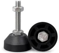 Adjustable furniture feet,levelling feet,304 Stainless Steel Adjusting Foot Foot Screw, M6M8 Support Foot pad,M40*M8*60mm[4pcs] (Color : M40*m8*60mm[4pcs]) (Color : M40*m8*80mm[4pcs], Size : One Size)