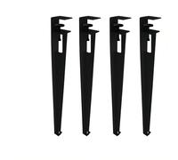 Adjustable Furniture Legs 4 Pieces Modern Industrial Style Replacement Table Legs DIY Chair Coffee Table Desk Bar Stand Bench Dining Desk Feet(71cm/Black)