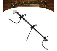 Adjustable Garland Hanger for Front Door Frame,Heavy-Duty Christmas Halloween Decoration Holder for Wreaths,Garland Holder - No Screws & No Drilling & Glue-Damage-Free (150-170cm/59.06-66.93in)