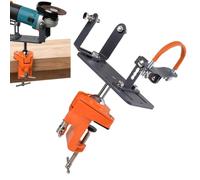 Adjustable Grinder Stand, 360 Degree Rotatable Mount, Compact Base Bracket | Angle Grinder Holder, Multifunctional Polishing Machine Base, Mount with Rotation Feature, Heavy Duty Metal Support Frame