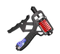 Adjustable Hand Grip Trainer, Adjustable Strength Tool, Forearm Builder Device, Metal Spring Hand Exerciser, Gym Fitness Muscle Equipment, Aid for Climbing Weightlifting Home Office Use