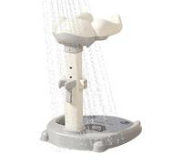 Adjustable Kid Shower Stand, Anti Slip Standing Support, 12-Inch Extendable Holder with Vacuum Suction, High Strength Reinforced Polymer Design with Style Bathroom for Home and Travel
