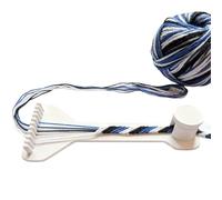 Adjustable Knitting Frame, Compact Crocheting Tool, 20x15cm Hand with Easy Grip, Wooden Craft Art Accessory, Crochet Frame with Classic Style, Knitting Tool for Grandma & Teens