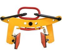 Adjustable Lifting Clamps for Steel Plates, 8" Beam Jaw Openings, Heavy-Duty Vertical Pliers for Roadside Stone & Curb Handling, Durable Plate Lifting Solution(6 in)