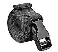 Adjustable Luggage Straps with Buckle - Strong Travel Packing Belt, Reinforced Durable Material, Easy Tighten Design | Suitcase Bag Strap for Traveling Holiday Trip Carry On Bags