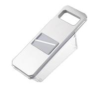 Adjustable Mandoline Food Slicer for Kitchen, Hand Safe Vegetable Shredder with 6 Blades, Vegetable, Potato,Carrot, Onion Stainless Steel Cutter with Anti Slip Pad, Hand Protector (Galaxy Grey, 6