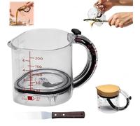 Adjustable Measuring Cup - Multi-Functional Up Cup Measuring Cup, With Handle Base & Scraper-Style Seal Base, Space-Saving Easy To Clean For Cooking And & Ingredients (1)