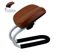 Adjustable Meditation Stool | Ergonomic PU Yoga Chair with Anti-Slip Base | Metal Frame Japanese Low Stool For Mindfulness, Meditation, Relaxation and Home Yoga Practice