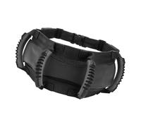 Adjustable Motorcycle Passenger Handles | Oxford Cloth, 40x15cm, Black | Safety Grab Belt For Rear Seat Riders | Secure Grip Handle For Motorcycles, ATVs, Scooters & Snowmobiles (Fits Kids & Adults)