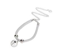 Adjustable Pet Collar with Bell | Cat Collar & Dog Necklace for Small Pets | Nylon Collar for Daily/Holiday Use | 20-38cm Neck Size