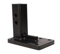 Adjustable Pintle Mount 4410lbs | 3 - Position Drop for 2 Inch Hitch Receivers | Robust Trailer Hitch for Tractors / Trucks / Trailers | 6.5 Inches Drop, Alloy Steel Construction