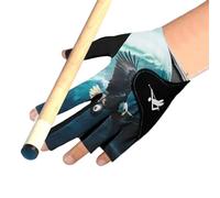 Adjustable Pool Mittens, Quick Drying Left Hand Glove, Breathable Billiard Lightweight Accessory for Pools snoker, Left/right Use | Ideal Men Women Cue Sport Practice Tournament Play Indoor Recreat