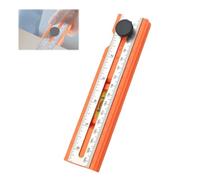 Adjustable Positioning Marking Protractor Tool, Drilling Positioning Ruler,Cabinet Drawer Door Hole Drilling Gauge, Angle Finder Woodworking Tool (Ruler)