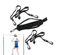 Adjustable Practice Equipment, Volleyball Spike Trainer, Solo Trainings Gear, Home Training Volleyballs Kit, 82.68 to 137.8 In, Ensures Continuous Skill Improvement for Beginners