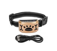 Adjustable Rechargeable Dog Bark Collar - Waterproof Bark Stopper with Automatic Lock & Intelligent Recognition for Effective Training