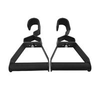 Adjustable Resistance Bands - 2 Pieces Fitness Equipment for Daily Routine, Exercise Tool with Handles, Pull Up Grips for Core Strength and Upper Body Workout, Gym Garage, 10.24x5.51x1.57 Inches