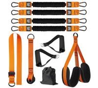 Adjustable Resistance Bands - Pull Up Assist Bands | Adjustable Workout Straps Multifunctional Upper Body Workout Equipment for Doorway Training Ejercise Fitness