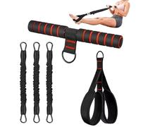 Adjustable Resistance Training Bands, 30 Lbs Multifunction AB Trainer, Pedal Resistance Band Tension Rope for Home Fitness Gym Pilates Full Body Workout Strength Accessory for Indoor Outdoor Use
