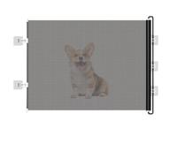 Adjustable Retractable Dog Gate Safety Mesh Barrier Guard Pet Protection
