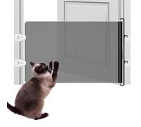 Adjustable Retractable Dog Gate Safety Mesh Barrier Guard Pet Protection