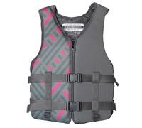 Adjustable Safety Portable Swimming Vest for Adults, Breathable High Buoyancy Floatation Swimming Vest for Fishing Surfing Rafting Kayaking Water Sports Activities Men Women(Grey,M)