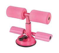 Adjustable Sit Up Bar for Floor Exercise - Suction Cup Ab Trainer with Foam Support | Compact Fitness Tool for Home Gym, Core Strength, and Full Body Training with Non Slip Base Design 8.27x2.76 in
