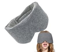 Adjustable Sleeping Eye Cover | Custom-Fit Sleep Cover | Eye Cover with Adjustable Strap | Adjustable Black Out Sleep Cover, Contoured Sleeping Eye Cover, Soft Adjustable Sleep Cover