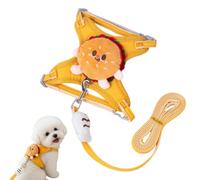 Adjustable Small Dog Harness Escape Proof Walking Vest Strap Outdoor Travel