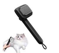 Adjustable Smoothing Cat Brush with Lanyard Design, Pet Grooming Comb, Indoor Kitten and Dog Supplies, Animal Accessories, Cat Brush for Long and Short Hair 9.8x4.33 Inches