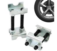 Adjustable Spring Spacer, 1-2 Inches Spreads or Compresses Spacers, Square Automotive Adjuster Tool, 2pcs, Efficient Removal and Installation