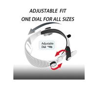 Adjustable Strap with Frame for Meta Quest 3 / Quest 3S Comfort Pressure Relief VR Accessories White