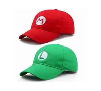 Adjustable Super Mario Bros Odyssey Luigi Baseball Cap for Kids and Adults