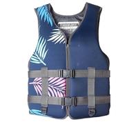 Adjustable Swimming Vest for Adults Men Women Neoprene Buoyancy Aid Floatation Vest for Kayaking Snorkeling Swimming Boating Fishing Paddle Boarding Water Sports Safety(Blue,S)