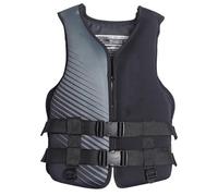 Adjustable Swimming Vest for Adults Men Women Neoprene Buoyancy Aid Floatation Vest for Kayaking Snorkeling Swimming Boating Fishing Paddle Boarding Water Sports Safety(Black,L)