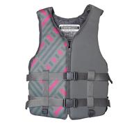 Adjustable Swimming Vest for Adults Men Women Neoprene Buoyancy Aid Floatation Vest for Kayaking Snorkeling Swimming Boating Fishing Paddle Boarding Water Sports Safety(Grey,XXL)