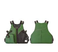 Adjustable Swimming Vest for Men Women Adults, Multi-Pocket High Buoyancy Breathable Portable Floatation Vest for Boating Sailing Kayaking Fishing Water Sports Activities Gear(Cold White,L)