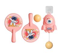 Adjustable Table Tennis Trainer Paddle Practice Set, Exerciser Kit Suitable/Ideal For Children Kids Boys Girls Reaction Speed Training Indoor Home Outdoor Play Fitness Coordination Exercise