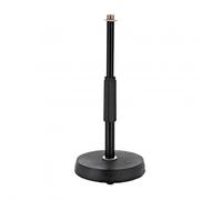 Adjustable Table Top Mic Stand by Gear4music