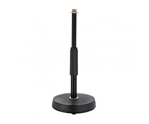 Adjustable Table Top Mic Stand by Gear4music
