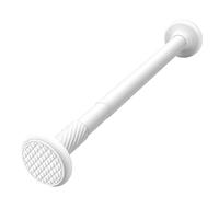 Adjustable Tension Shower Curtain Rod 28 192 Inch No Drill Telescoping Rustproof 1 Inch Diameter Ideal for Bathroom Windows and Closet (White 240 310cm)