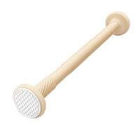 Adjustable Tension Shower Curtain Rod 28 192 Inches No Drilling Rustproof Telescoping Rod 1 Inch Diameter Ideal for Bathroom Windows & Closets (Yellow 420 490cm)