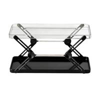 Adjustable Tissue Box - Tissue Box Cover, Multipurpose Dispenser Case with Spring Mechanism, Napkin Dispenser For Bathroom | For Bathrooms Kitchens Dining Rooms TV Stands Night Stand Dressers