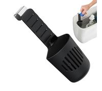 Adjustable Toilet Bowl Holder, Tablet Bracket Storage System, 65g Cleaner with Adjustable Kit, Sturdy Resin Holder Unit, Modern Clip Design Style, Bathroom Home Hotel Use Pack