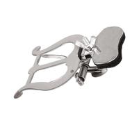 Adjustable Trombone Clip, Anti Slip Trombone Clip, Trombone Marching Clip, Trombone Clip Holder, Musical Instrument Clip, Double Mechanism Clip, Trombone Accessories Holder for Trumpet, Trombone Use