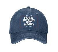 Adjustable Trucker Gorra Que Se Jodan Las Zorras, Ganan Dinero Casual Hats Unisex Gorra Deportiva para Motociclet Hombre Pesca