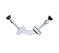 Adjustable Tube Clamp for Welding and Woodworking, Aluminum Alloy Right Angle Corner Cla-mp for Welding Stainless Steel Tube Woodworking Cabinet Making(Silver-a)