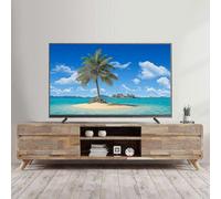 Adjustable TV Stand for 32-55 Inch Flat Screen TVs - Stable Tabletop Base for LCD LED Displays