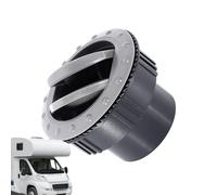 Adjustable Vent Outlet - Dashboard AC Port for Vehicle Cabin Comfort | ABS Knob Design, Smooth Airflow Control, Car Truck RV Fitment, Yacht Roof Installation, Driving Cooling Aid, Interior Climate